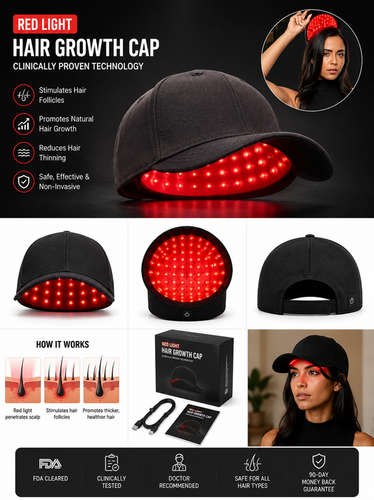 Red Light Physical Therapy Cap For Hair Growth